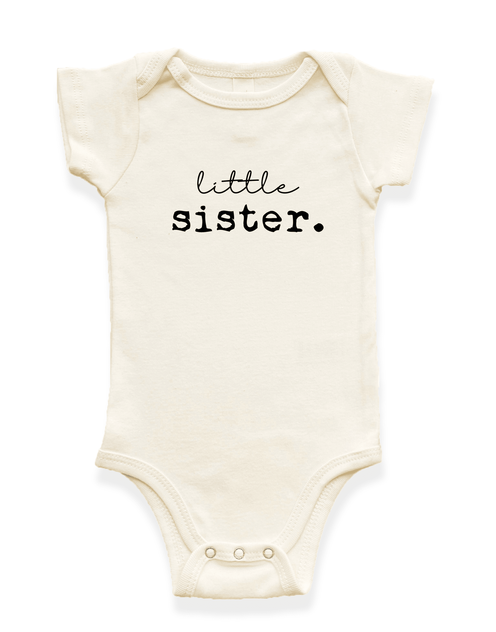 Little Sister Organic Baby Bodysuit - Aware House