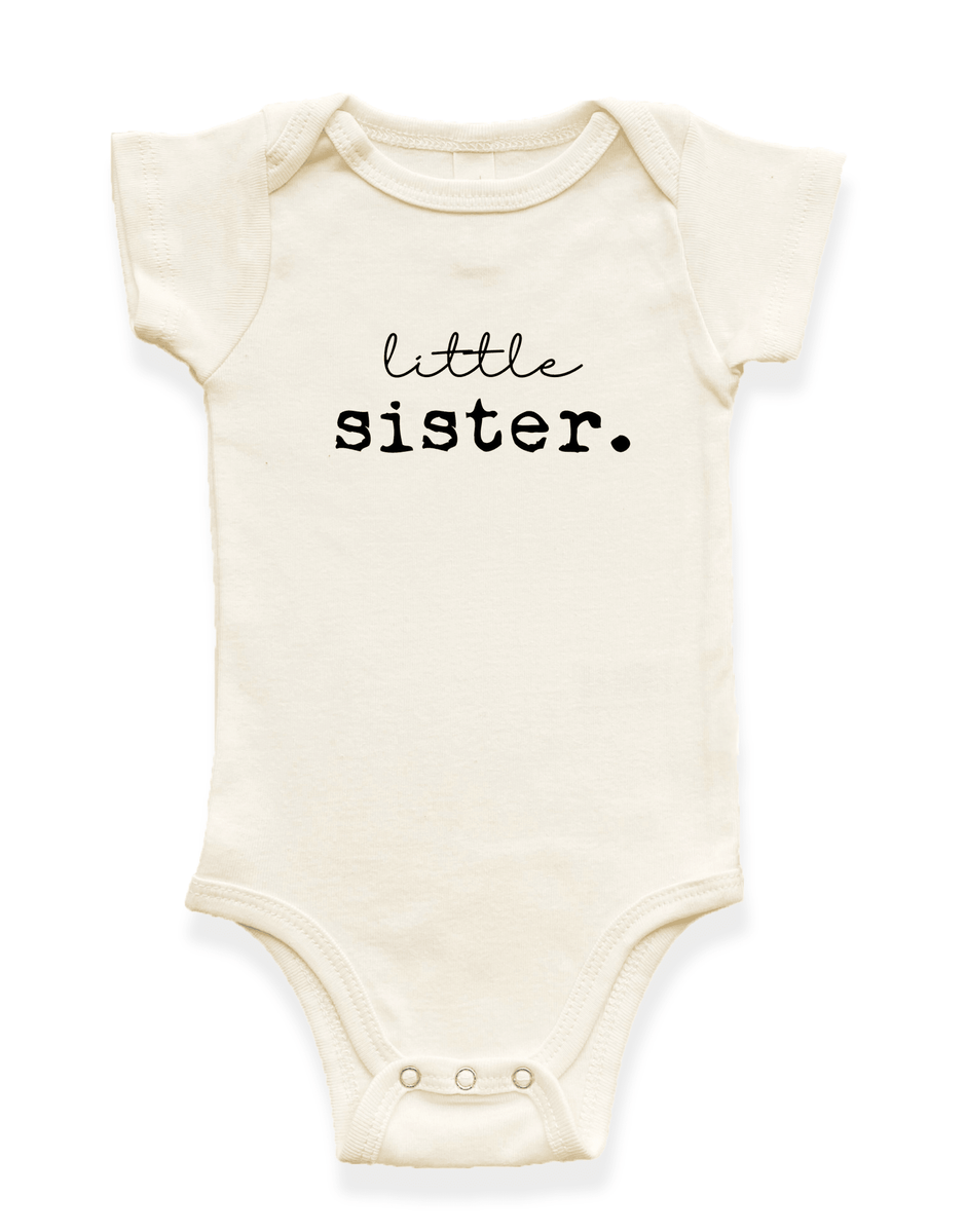 Little Sister Organic Baby Bodysuit - Aware House