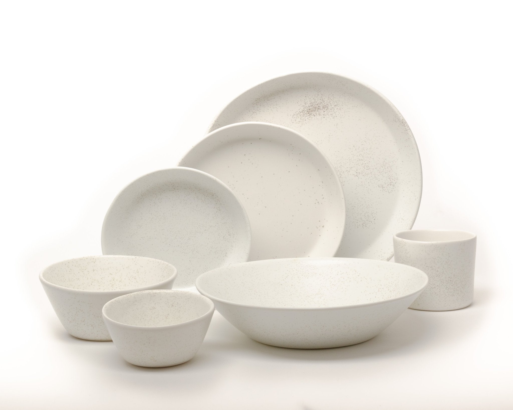 7 Piece Skali Coupe Dinner Setting - Aware House - Haand -