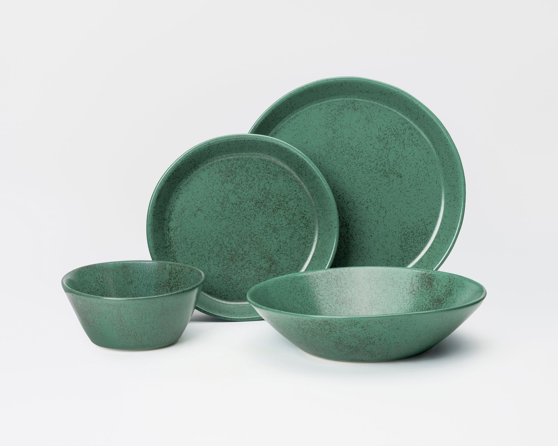 4 Piece Skali Coupe Dinner Setting-5