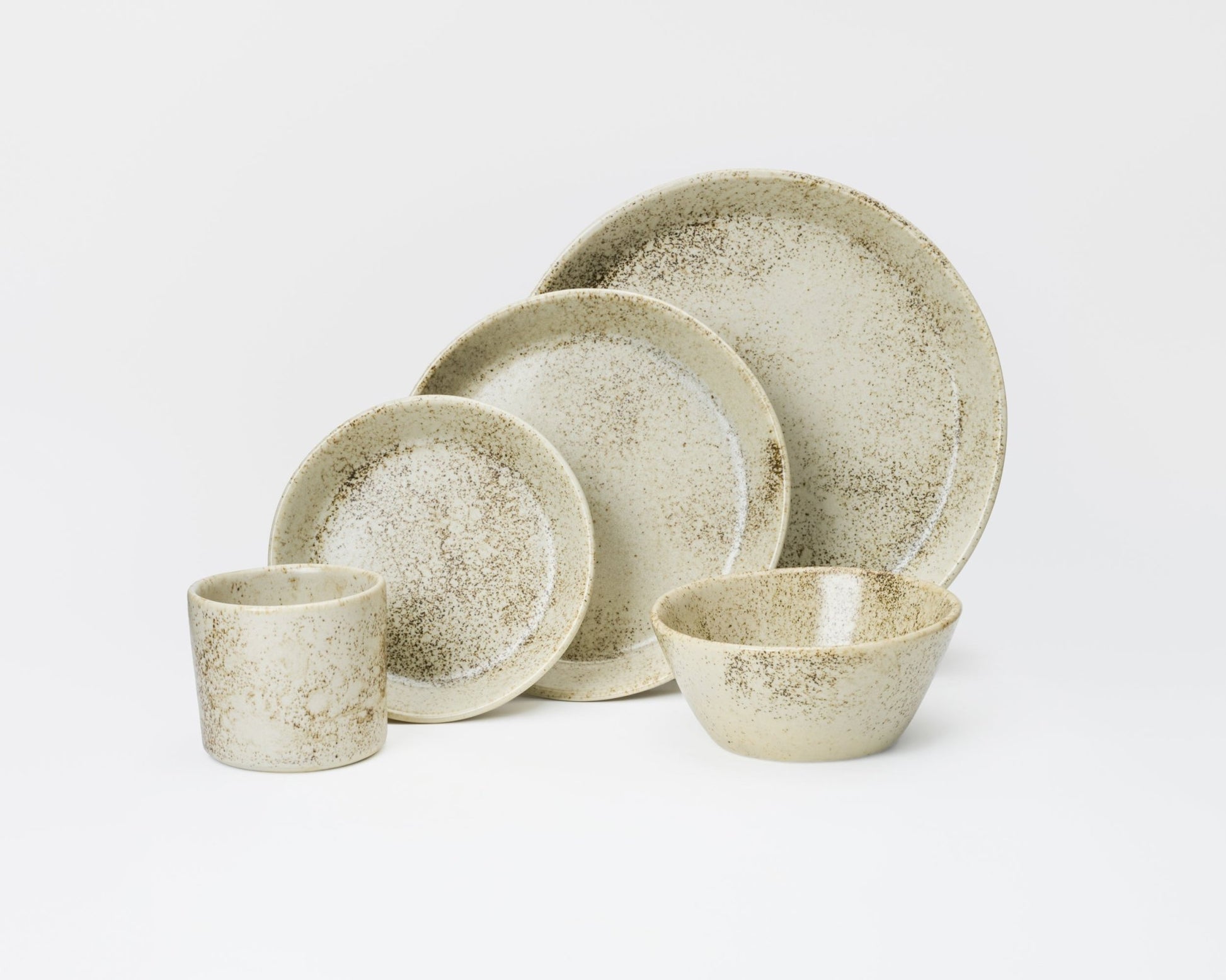 5 Piece Skali Coupe Dinner Setting - Aware House - Haand -