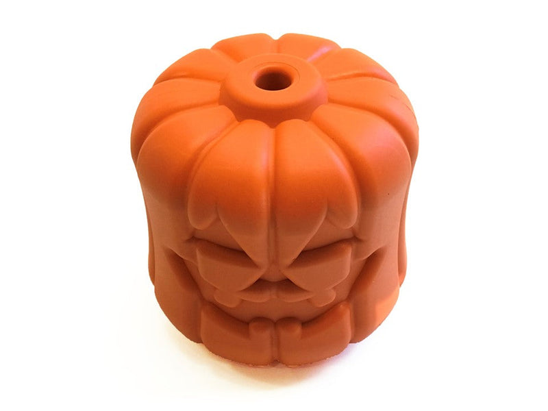 Jack O' Lantern Dog Toy - Durable Halloween Chew Toy for Large Dogs | USA Made-zoom-