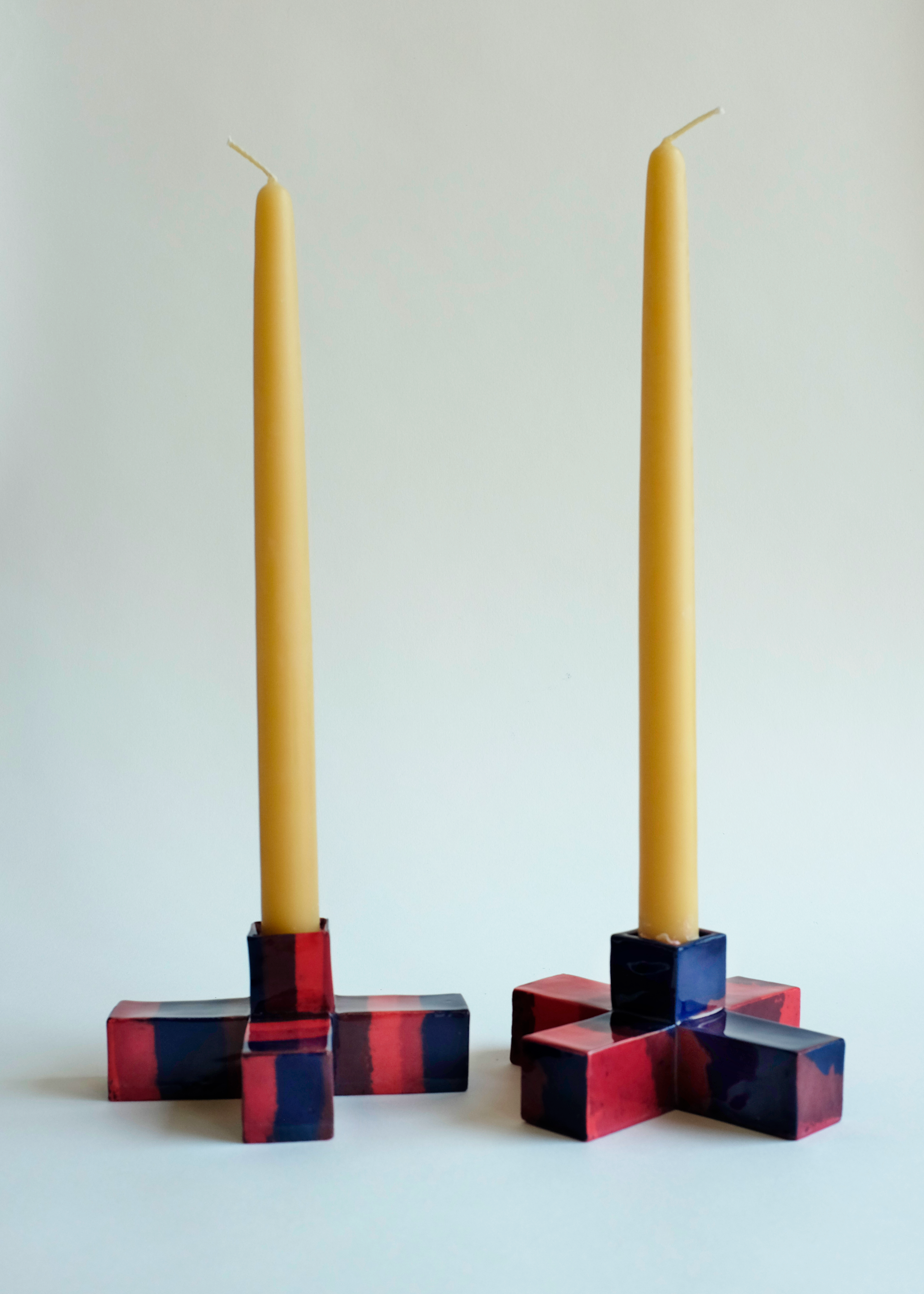 Squared Small Candle Holder