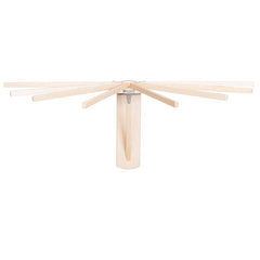 Wall Mounted Drying Rack | Fold Down Wooden Laundry Rack - Aware House
