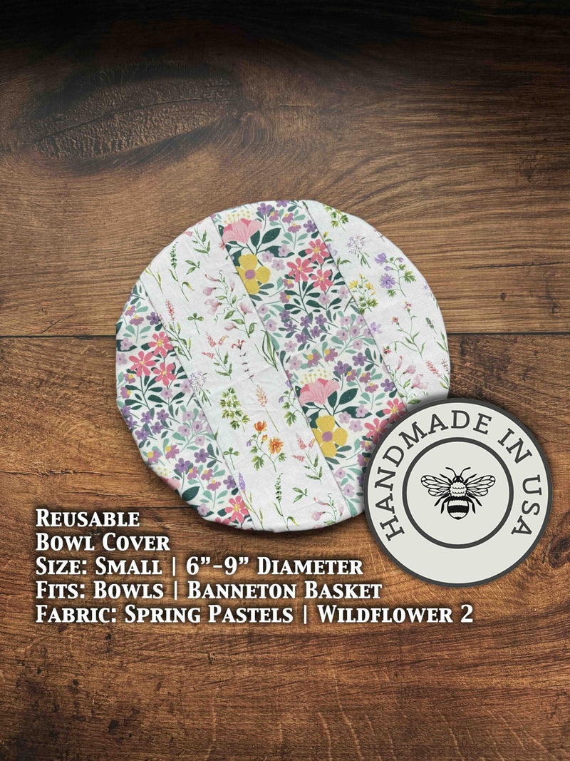 Small Reusable Cotton Bowl & Banneton Cover | Eco-Friendly Kitchen Cover-zoom-