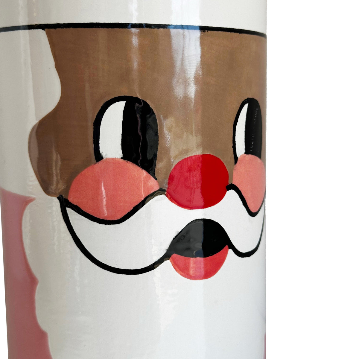 Smiling Santa Column Vase-zoom-7