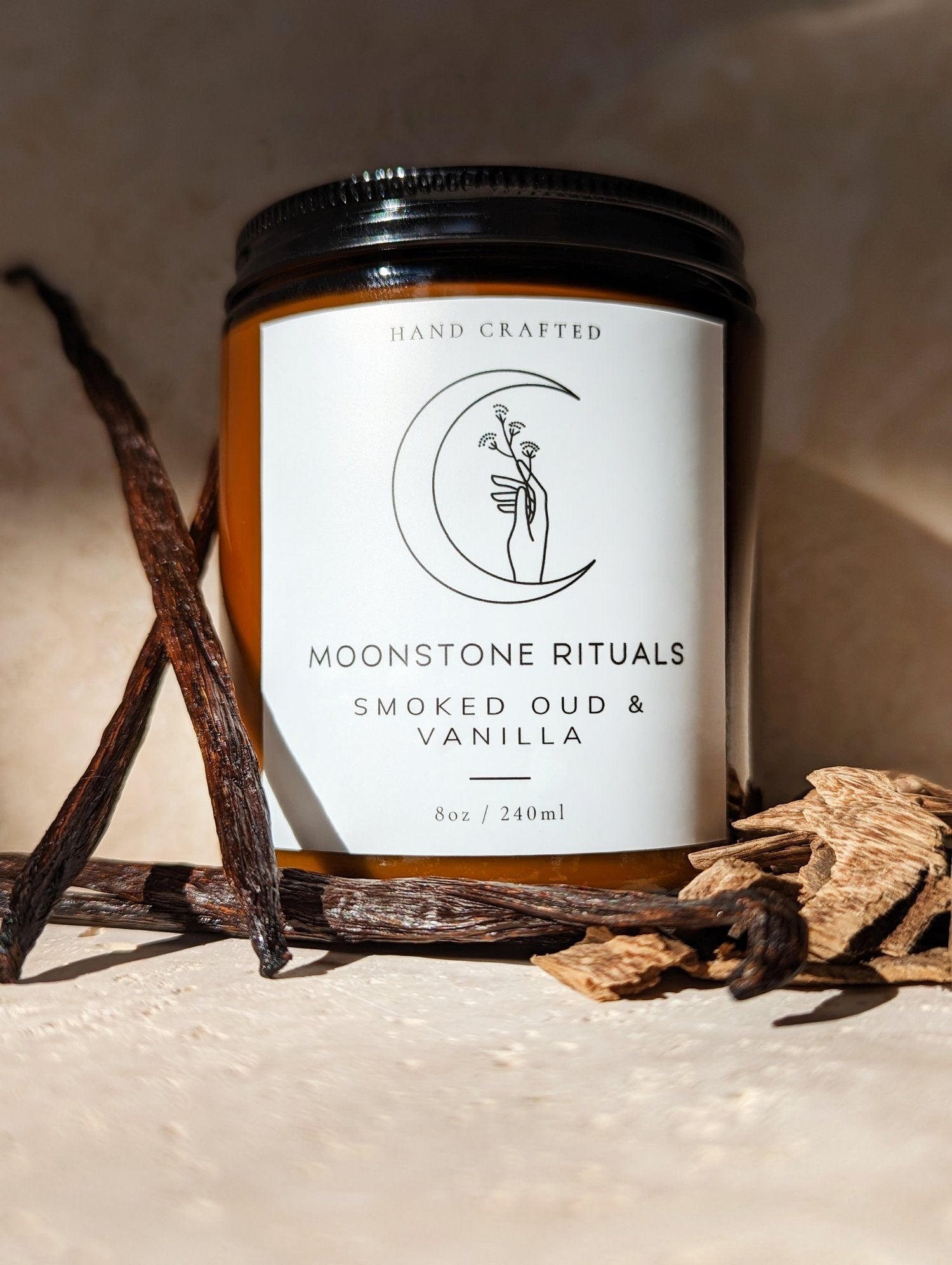 Smoked Oud & Vanilla Candle