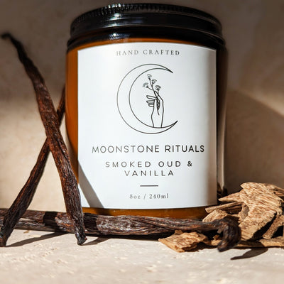 Smoked Oud & Vanilla Candle