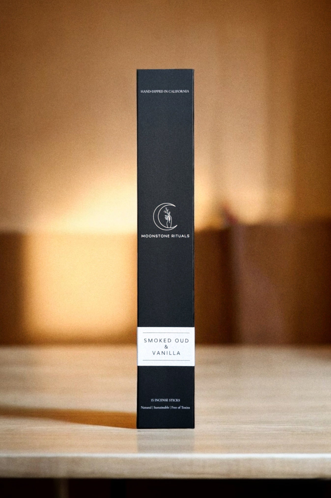 Smoked Oud & Vanilla Charcoal Incense Sticks-1