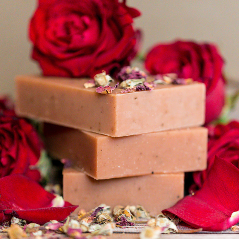 Natural Soap: Shea Rose Clay Complexion-zoom-