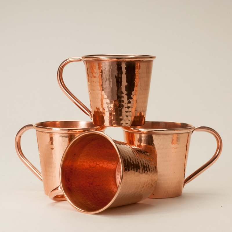 Solid Copper Mule Mug | 12 oz-zoom-