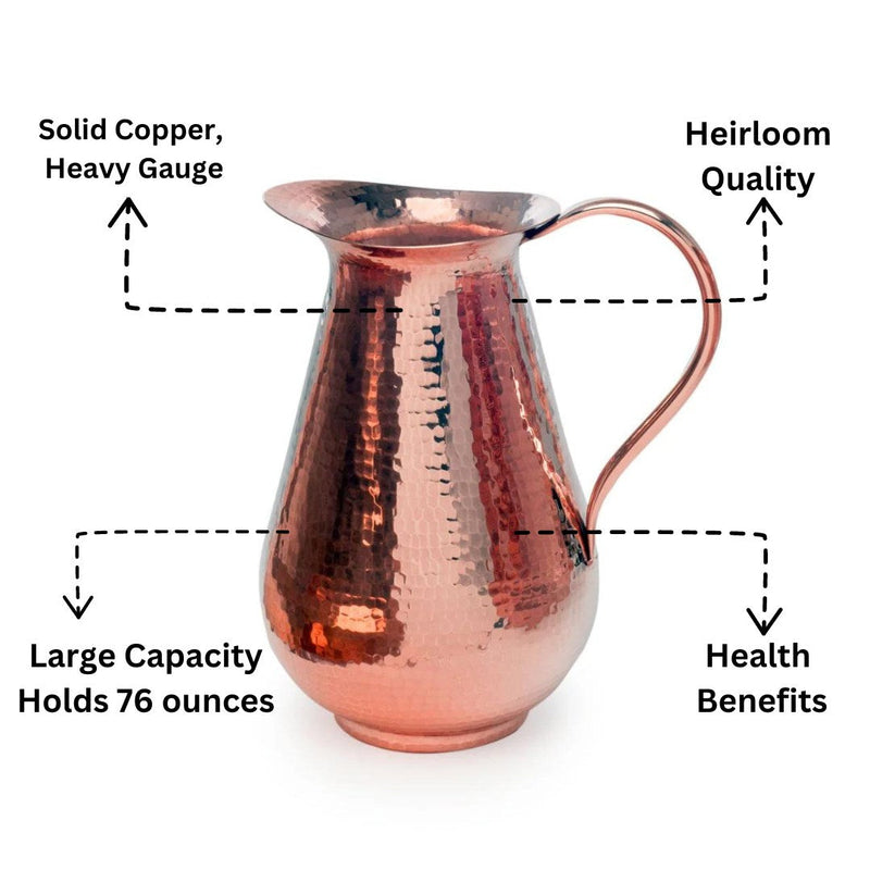 Bisotun Copper Water Pitcher-zoom-