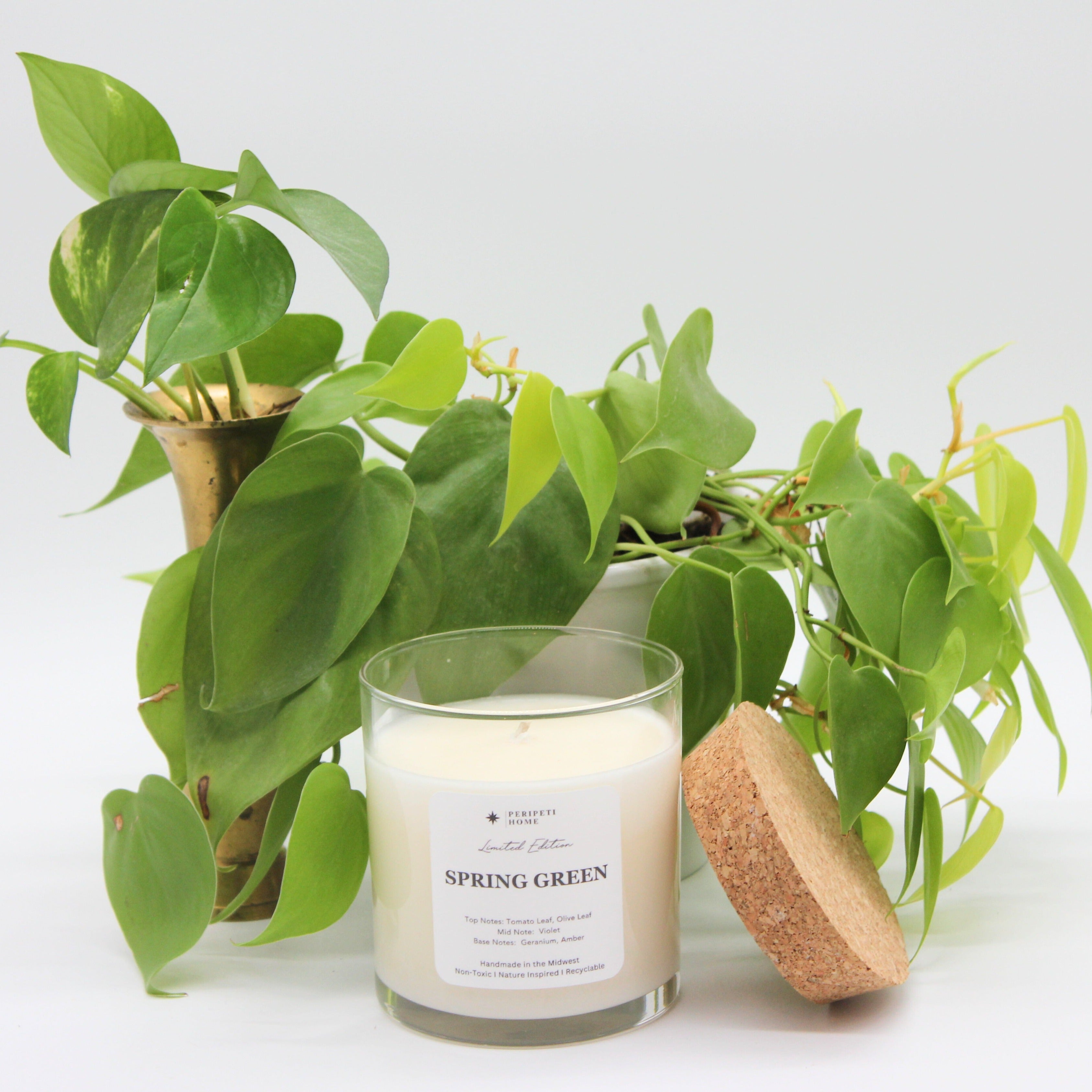 Spring Green Candle-zoom-9