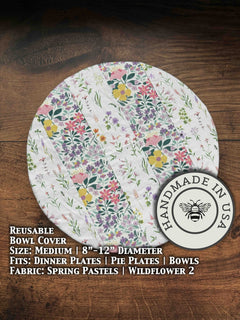 Medium Reusable Cotton Bowl & Banneton Cover | Eco-Friendly Kitchen Cover - Aware House - Five Oaks Farm -