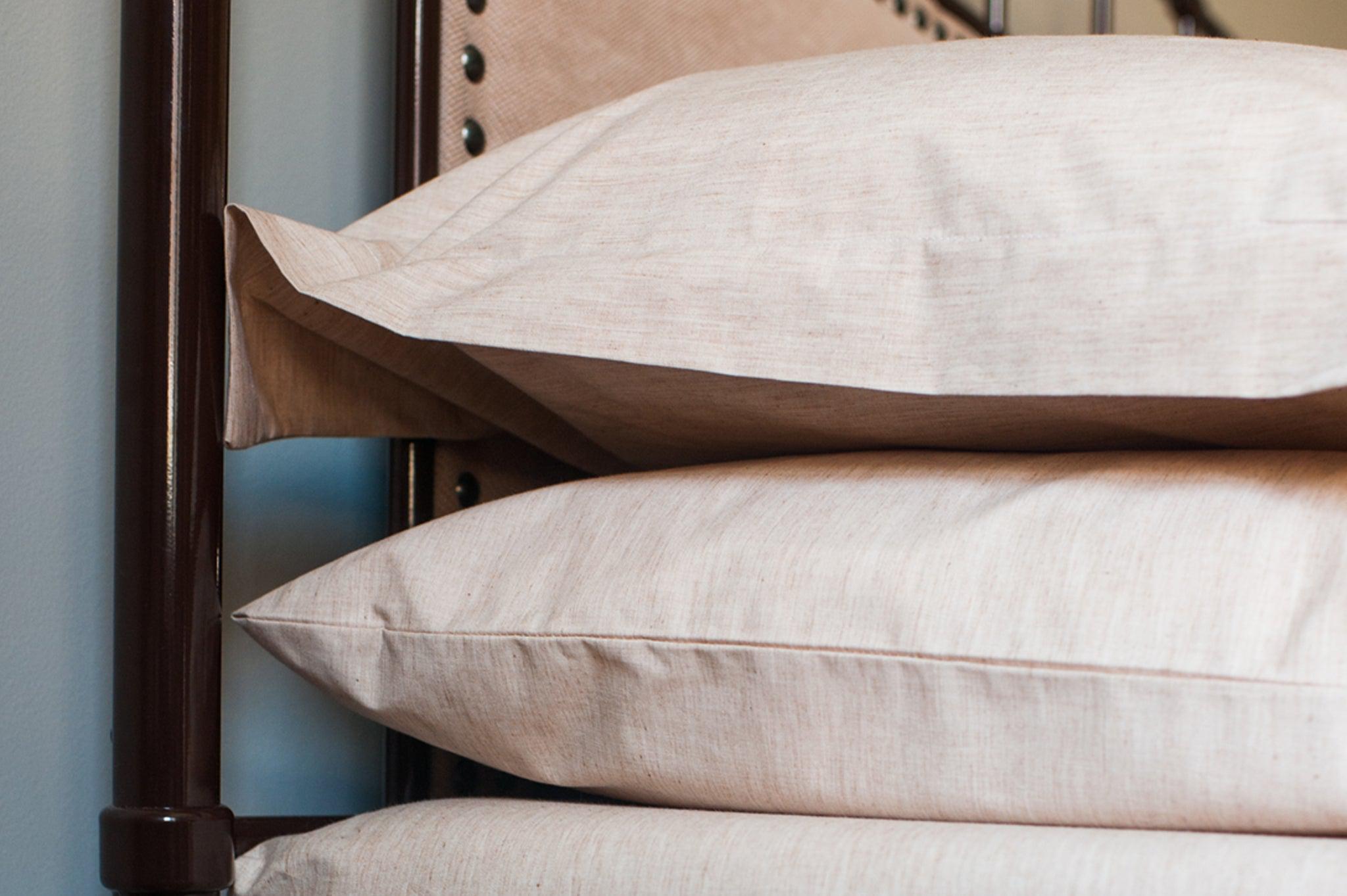 Colored Cotton Bed Pillowcases - Aware House - American Blossom Linens - 