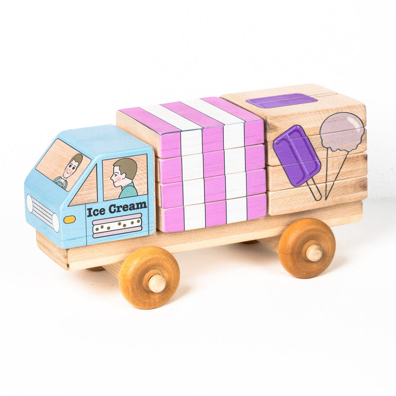 Stackable Puzzle Truck | Ice Cream Truck-zoom-
