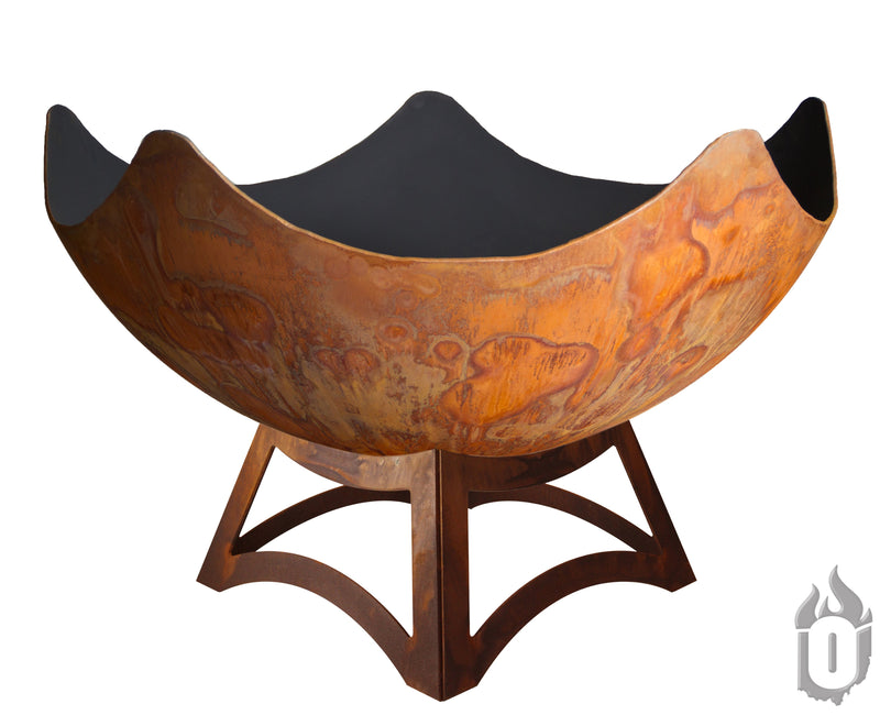 Stellar Artisan Fire Bowl with Hollow Base-zoom-