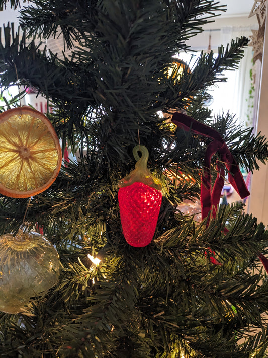 Strawberry Ornament