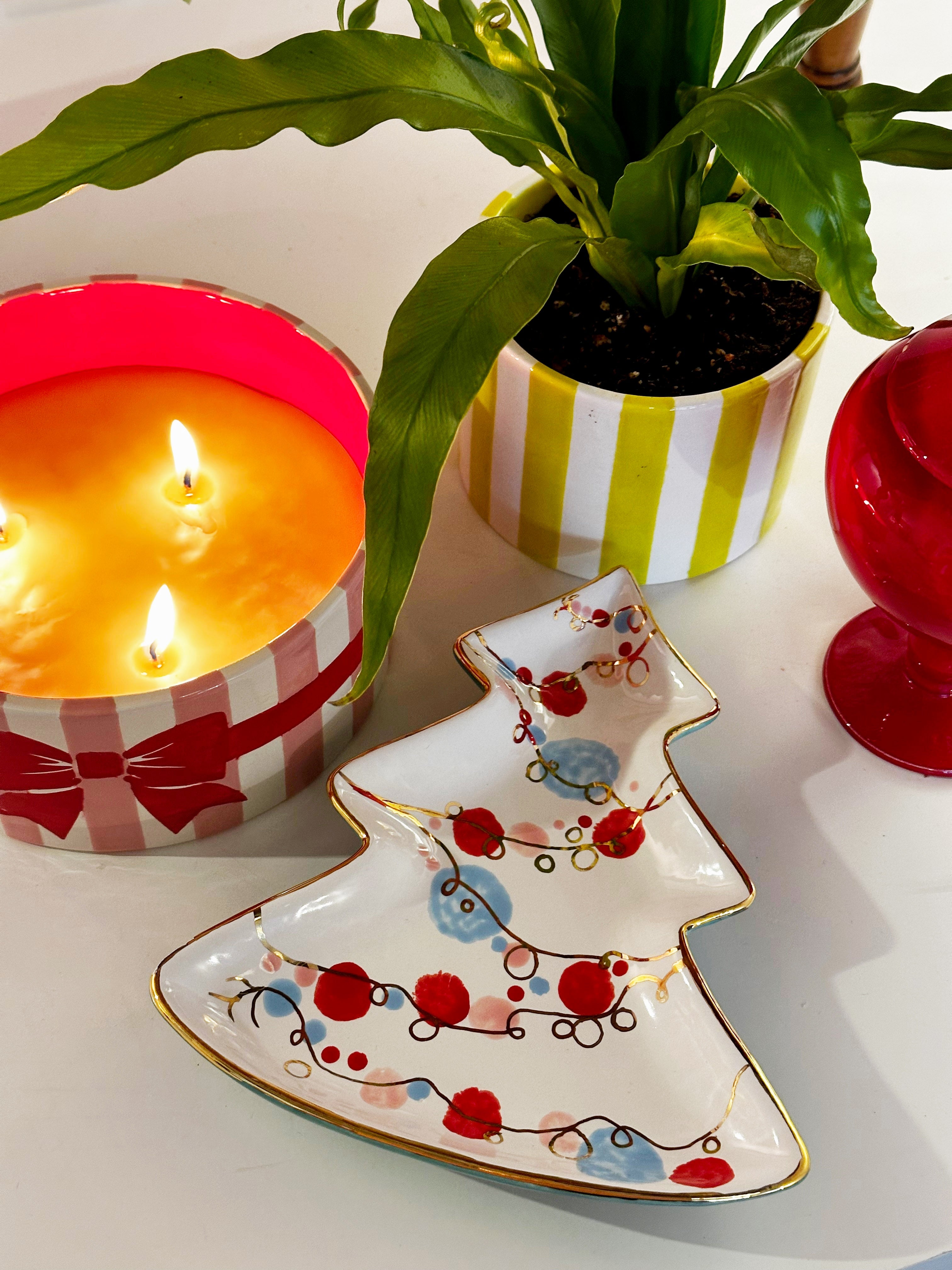 Big Top Stripes Candle & Vase-zoom-10