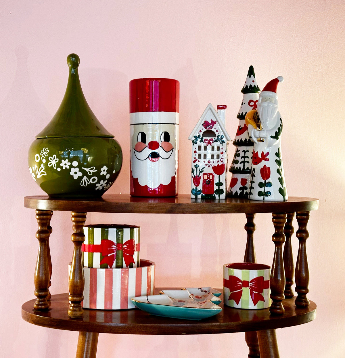 Wrapped up with a Ribbon Handpoured Candle & Vase-zoom-11