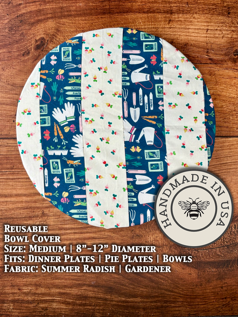 Beeswax Bread Bag | Reusable Cotton Food Storage Bag-zoom-