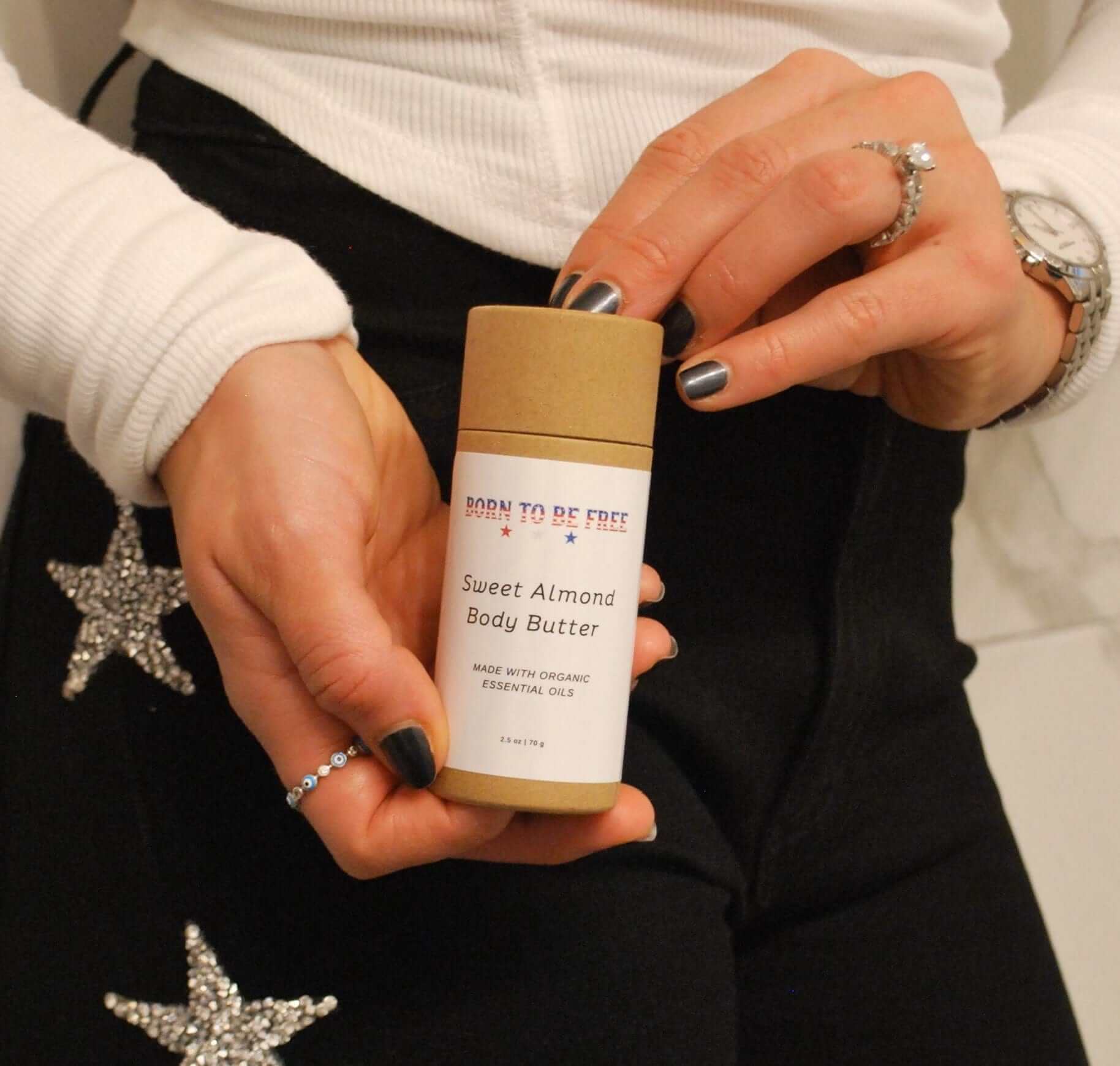 Sweet Almond Body Butter Stick-zoom-9