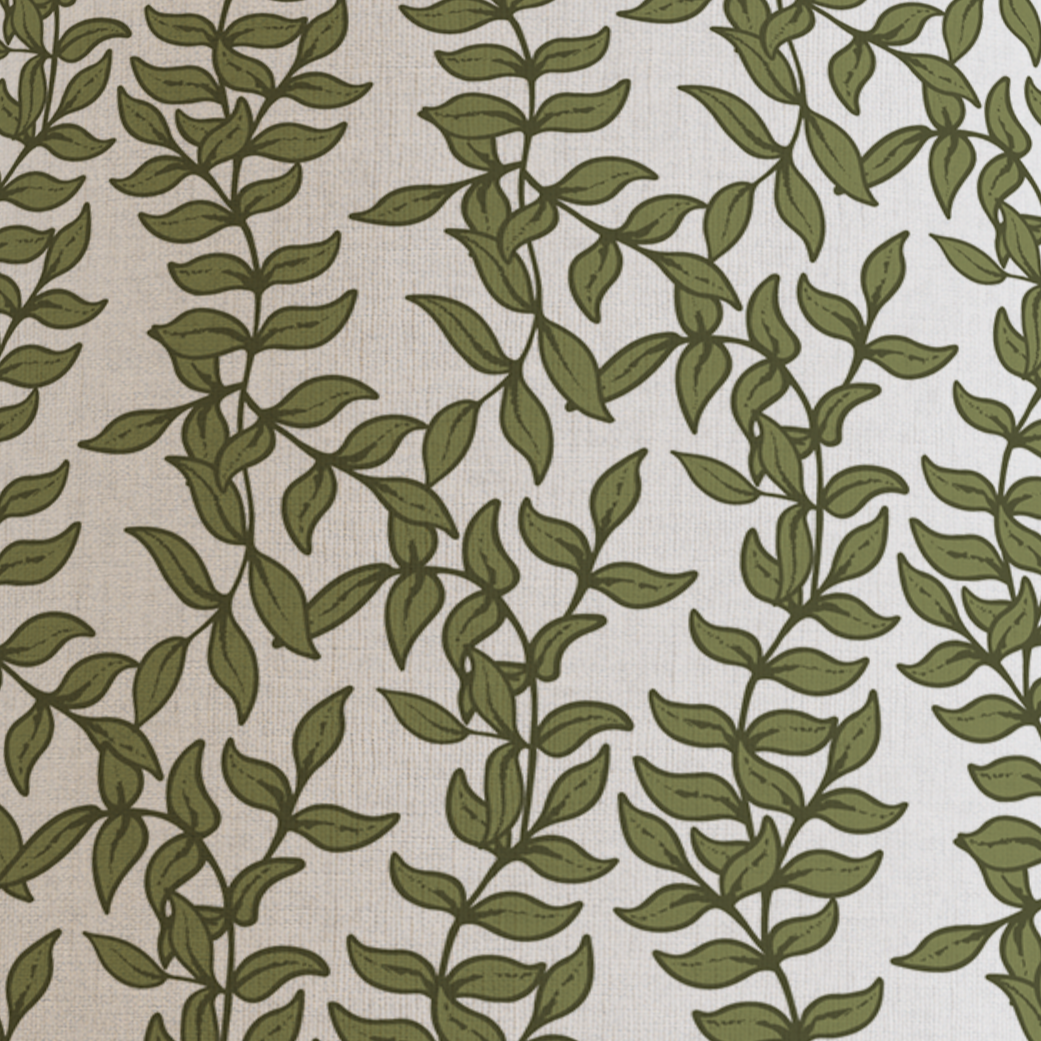 Olive Green Lampshade in ASHFORD IVY-4
