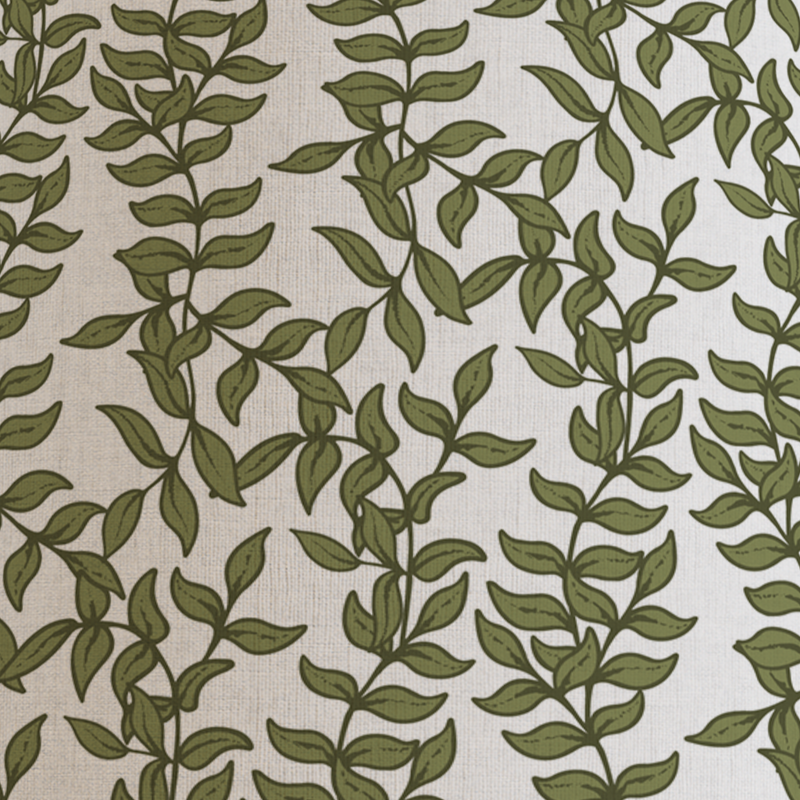 Olive Green Lampshade in ASHFORD IVY-zoom-