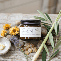 Frankincense Tallow Balm | Nourishing & Soothing Skincare - Aware House - Five Oaks Farm - 