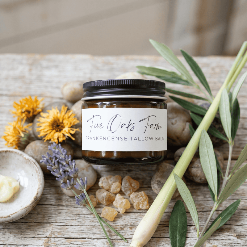 Frankincense Tallow Balm | Nourishing & Soothing Skincare-zoom-