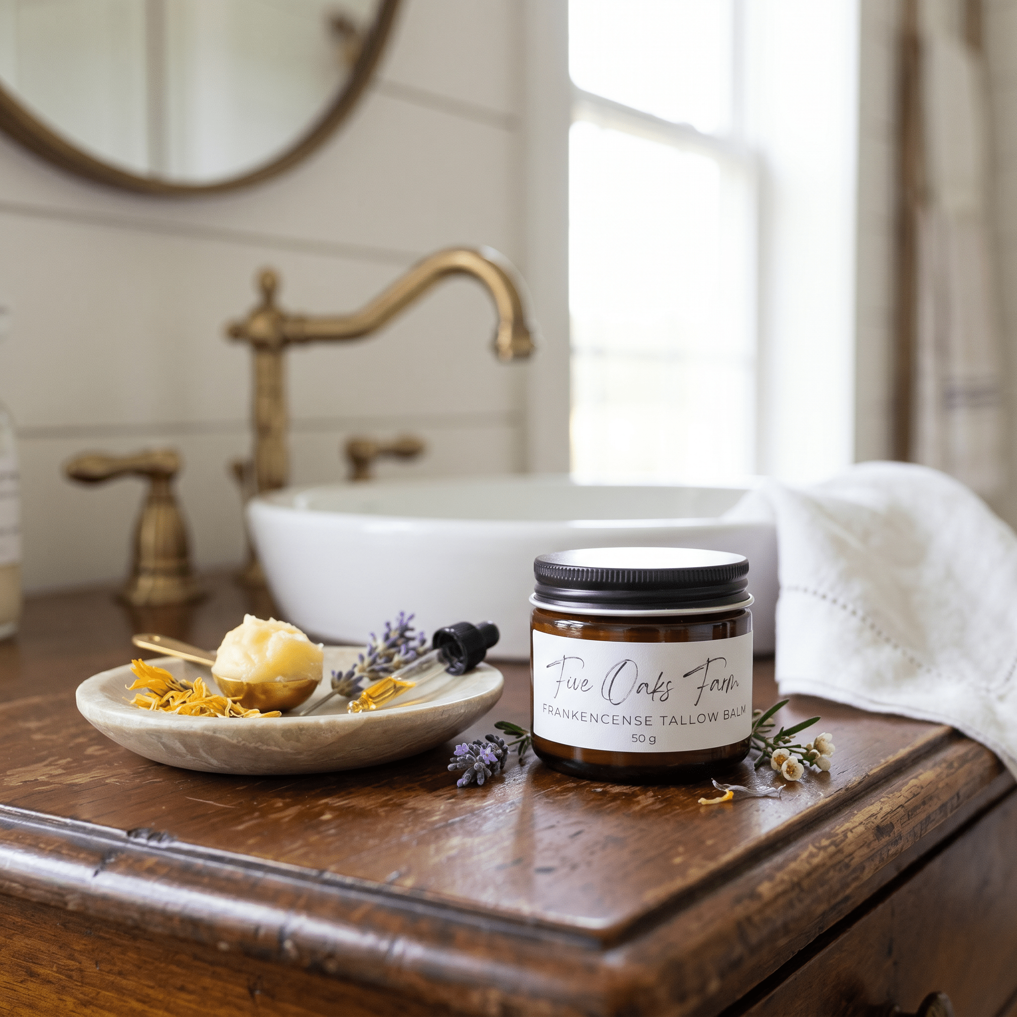 Frankincense Tallow Balm | Nourishing & Soothing Skincare