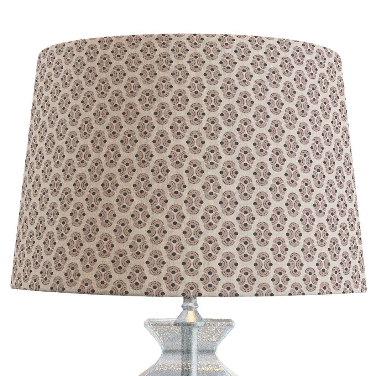 Beige Patterned Lampshade in ARMADA-1