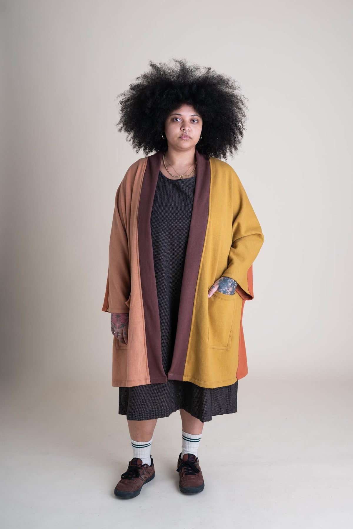 Timberline Cardigan in Ember-2