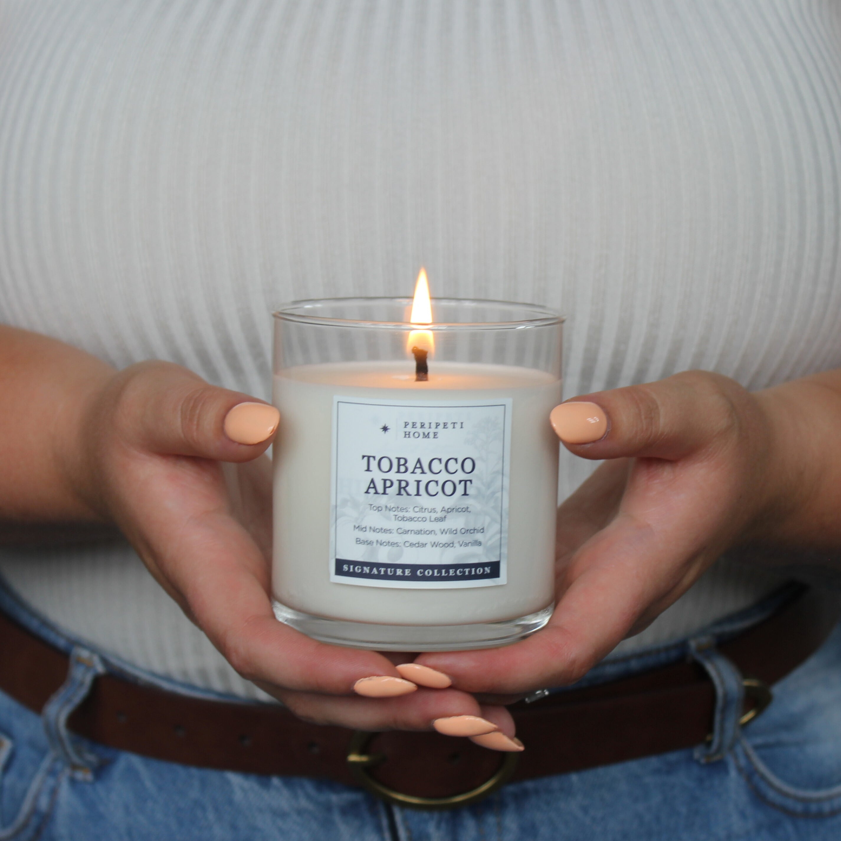 Tobacco Apricot Candle, Wax Melt, Diffuser & Room Spray-zoom-3