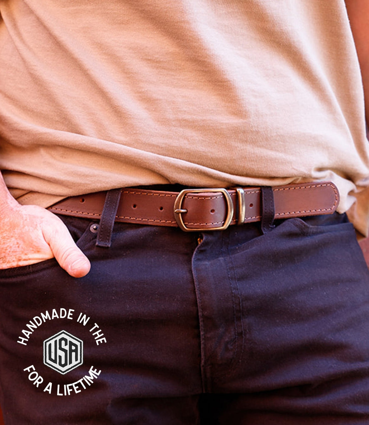 Tracer Stitched Belt - Aware House - The Local Branch -