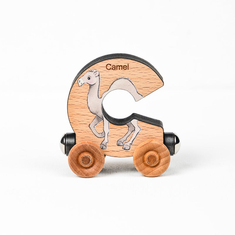 ABCs Magnetic Wooden Train Letters-zoom-