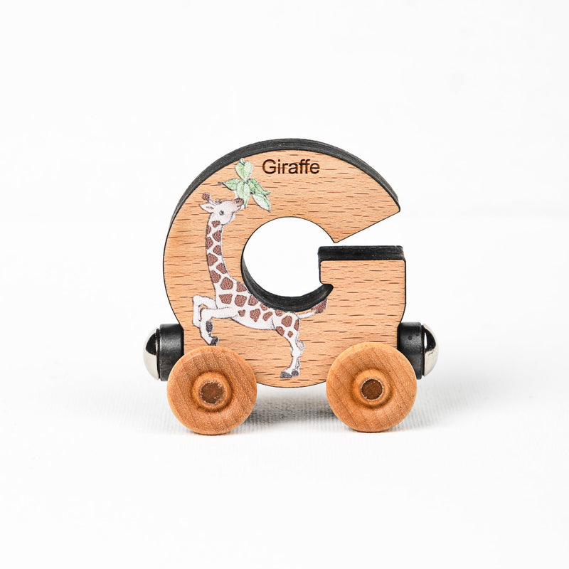 ABCs Magnetic Wooden Train Letters-zoom-