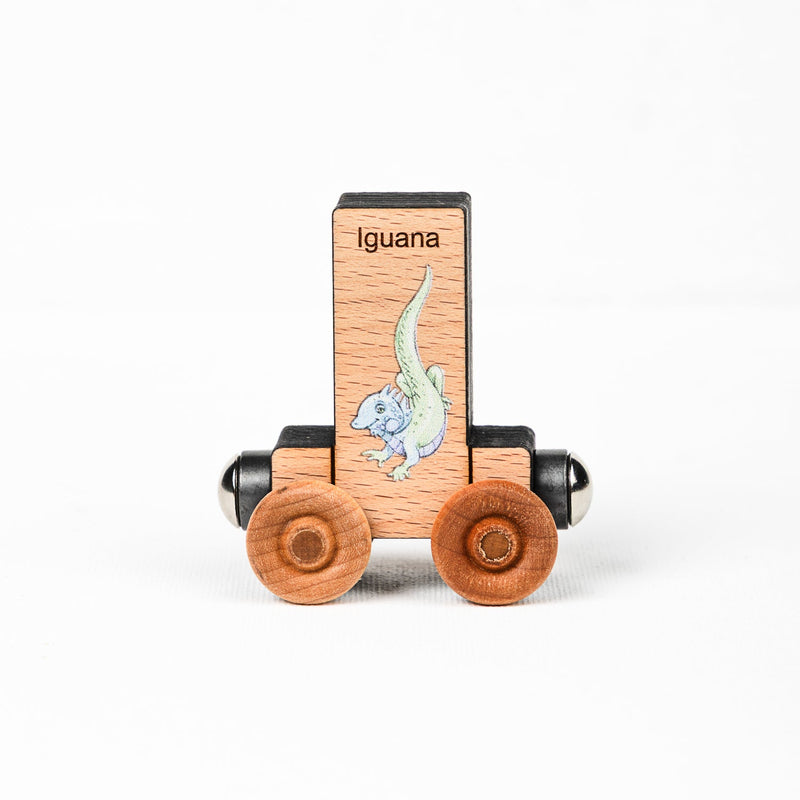 ABCs Magnetic Wooden Train Letters-zoom-