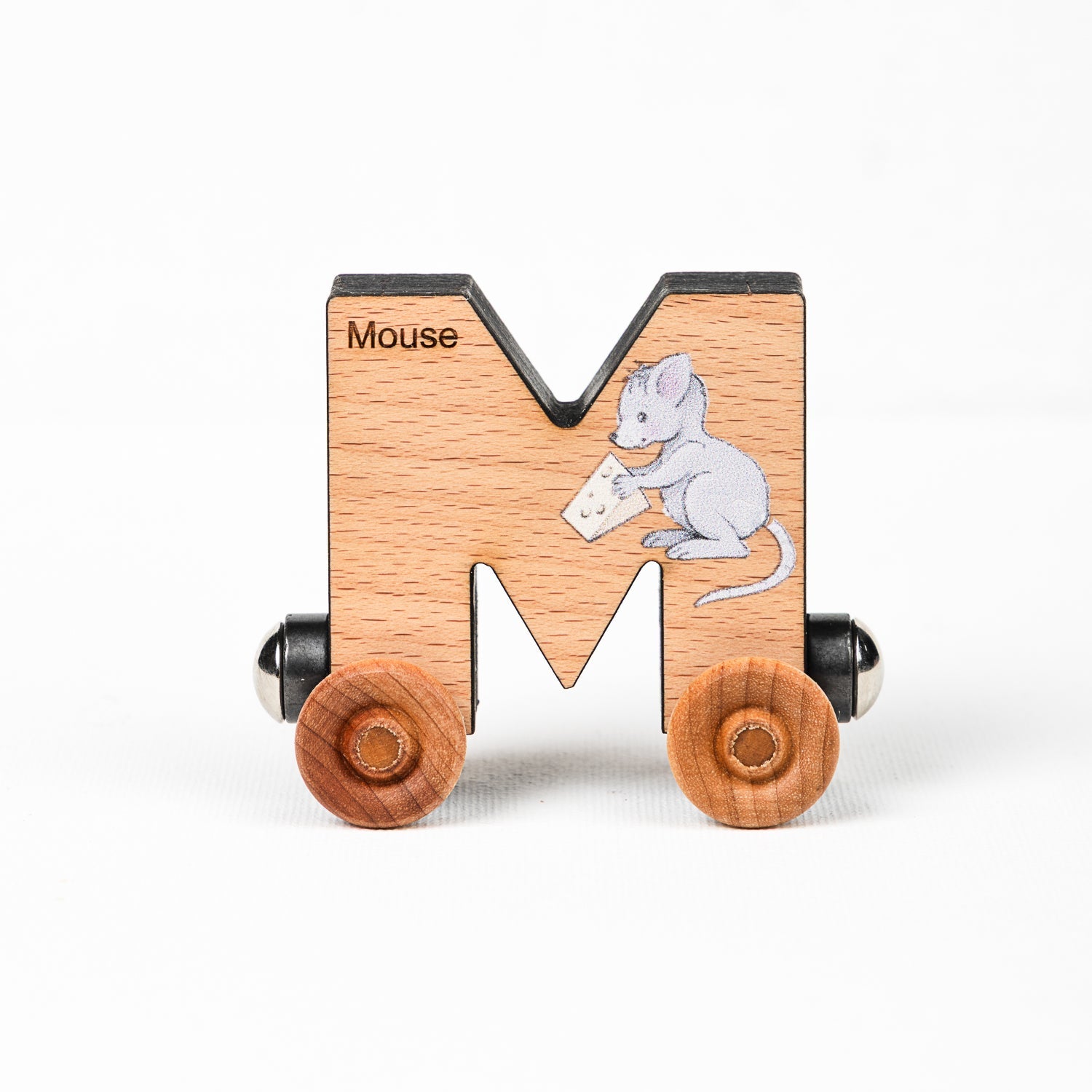 ABCs Magnetic Wooden Train Letters-13