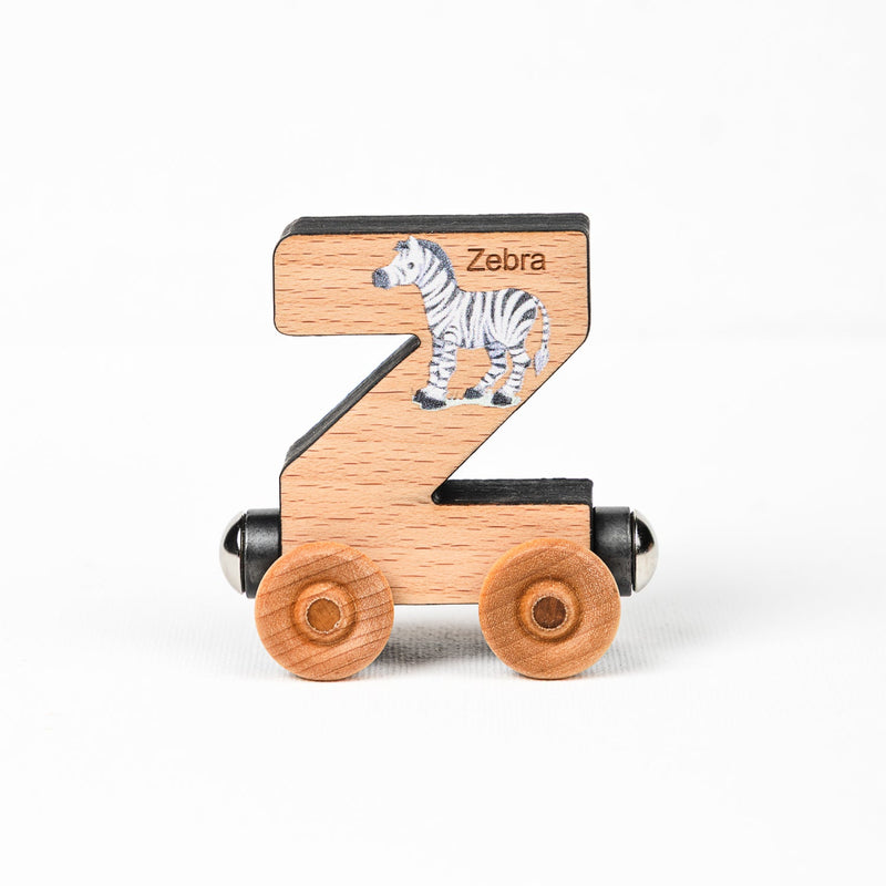 ABCs Magnetic Wooden Train Letters-zoom-