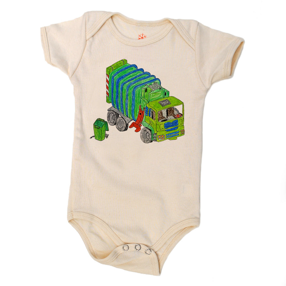 Trash Truck Onesie