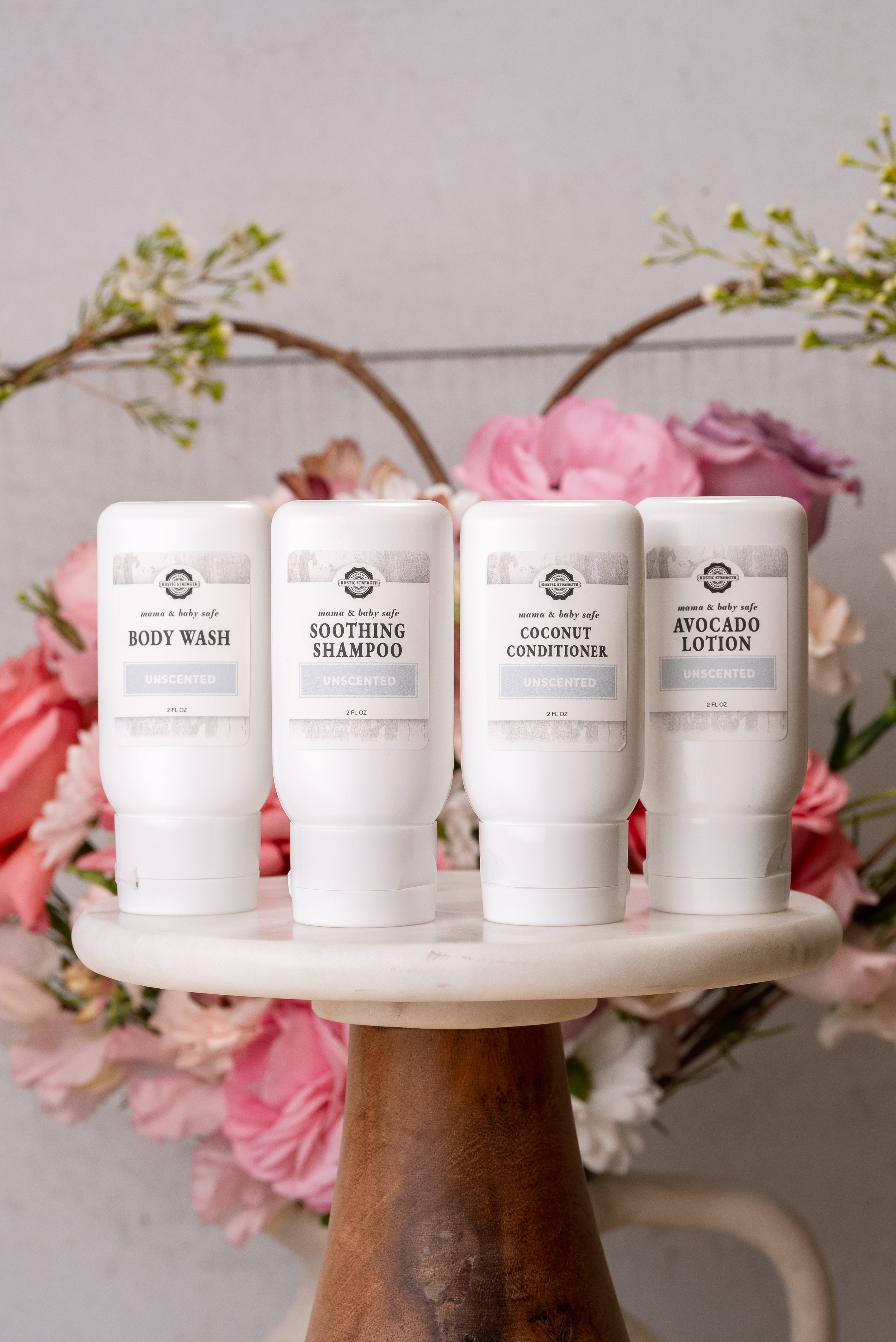 Bath & Body Travel Kit for Mama + Baby