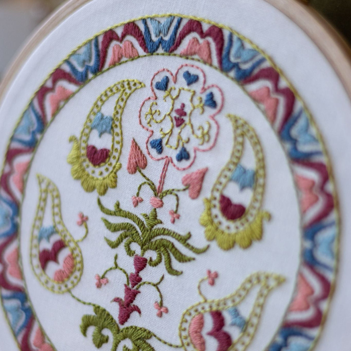 Tree of Life embroidery hoop kit or transfer-zoom-4