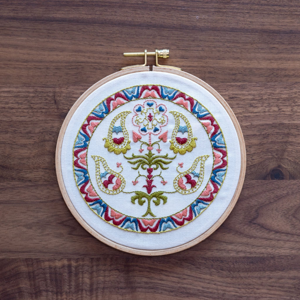 Tree of Life embroidery hoop kit or transfer-2