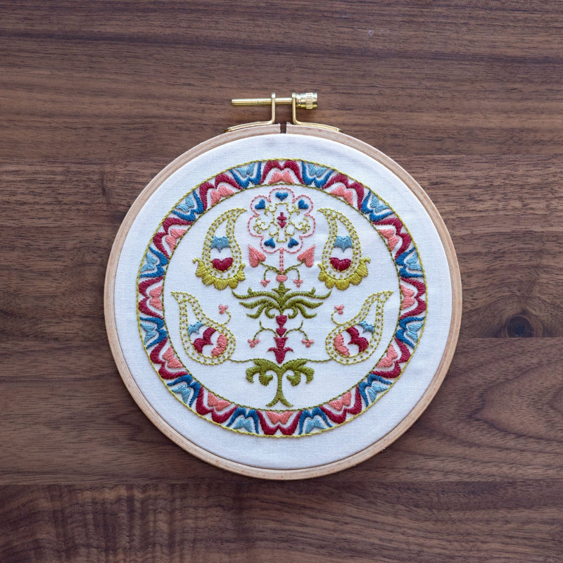Tree of Life embroidery hoop kit or transfer-zoom-