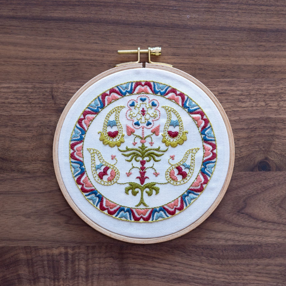 Tree of Life embroidery hoop kit or transfer