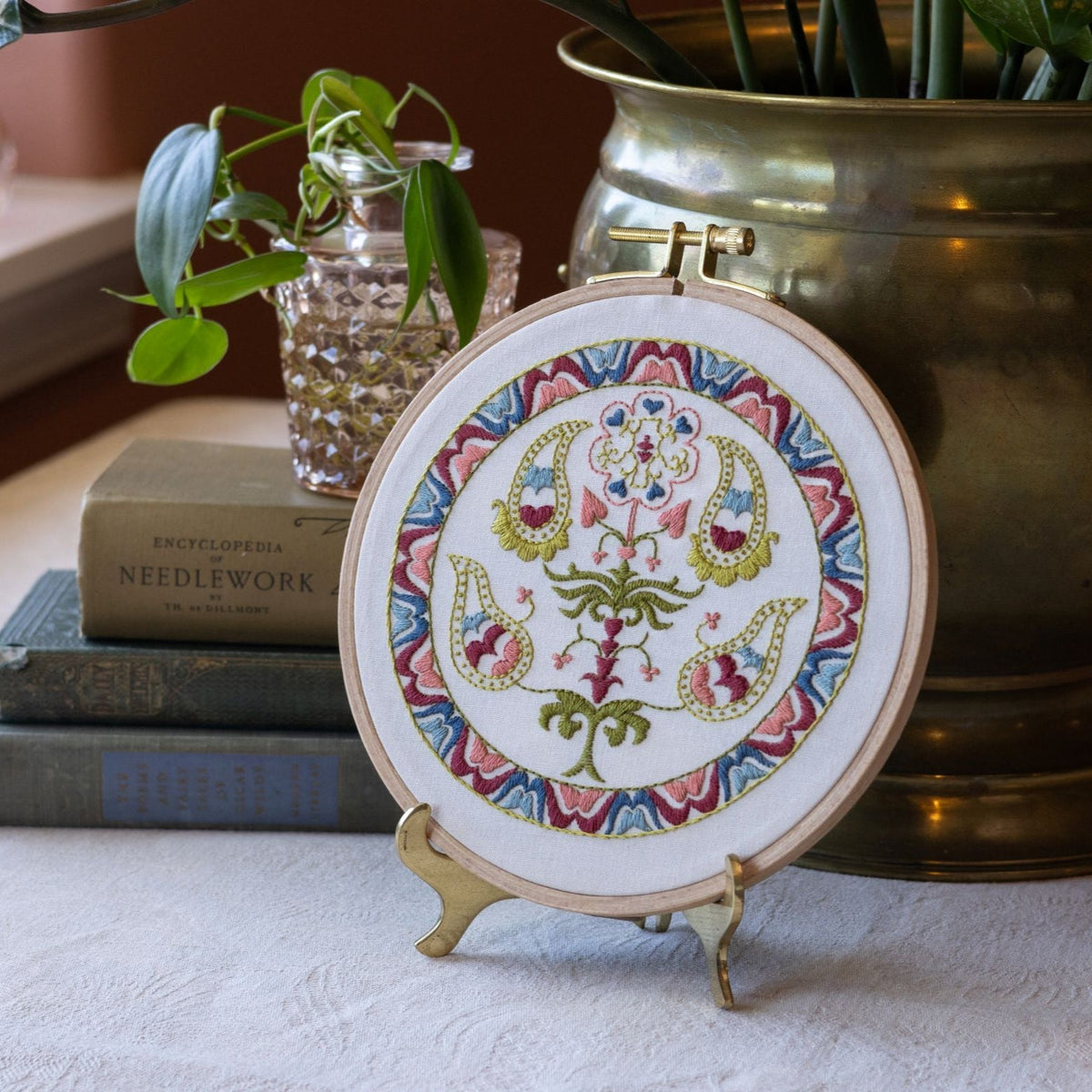 Tree of Life embroidery hoop kit or transfer-3