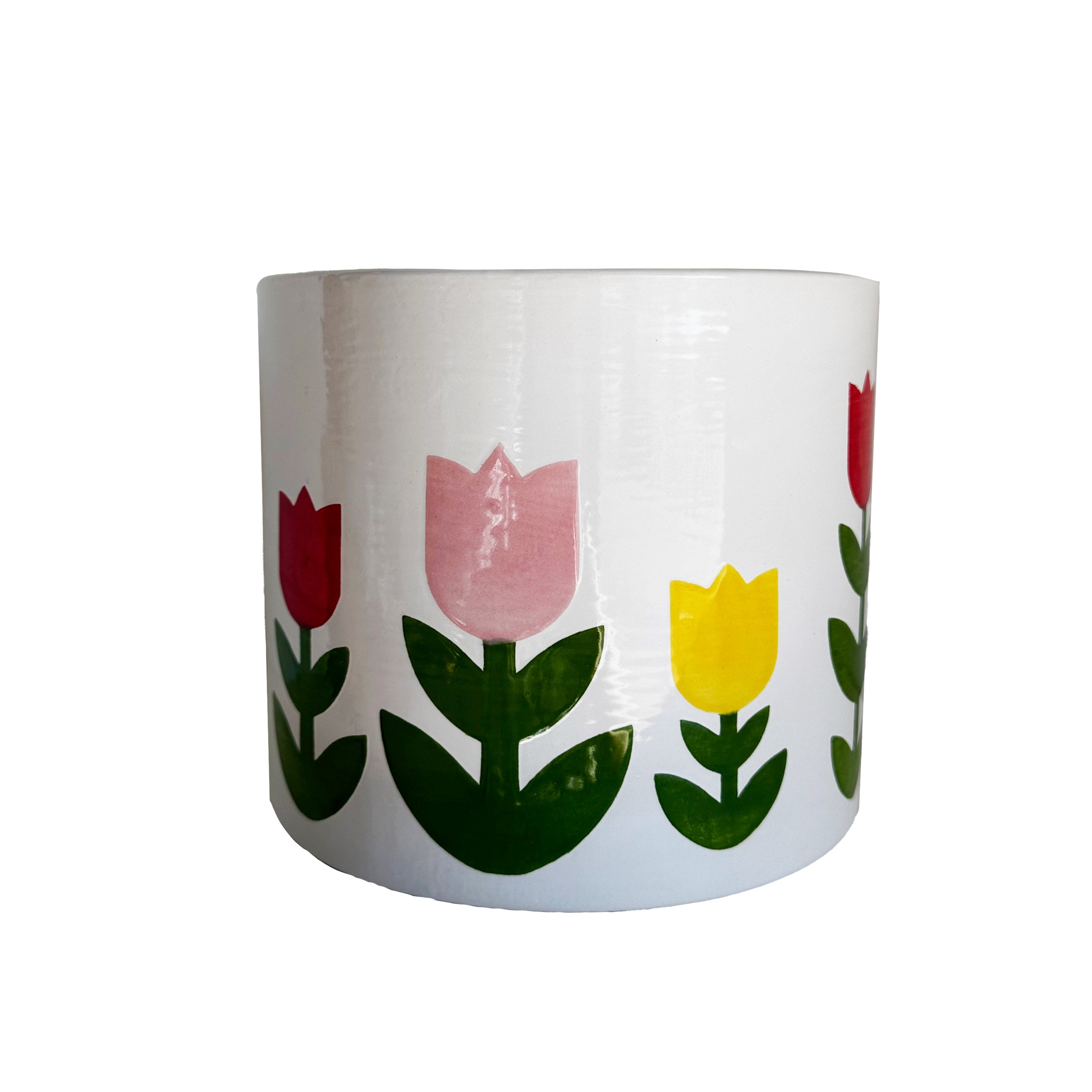 Tulip Fever Ice Bucket Style Vase