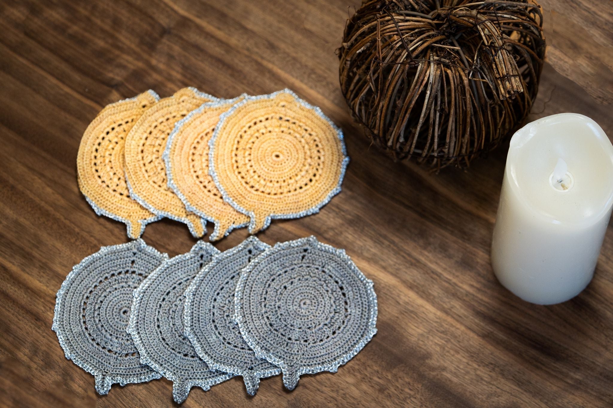 Dew Drop Crochet Coasters-zoom-1