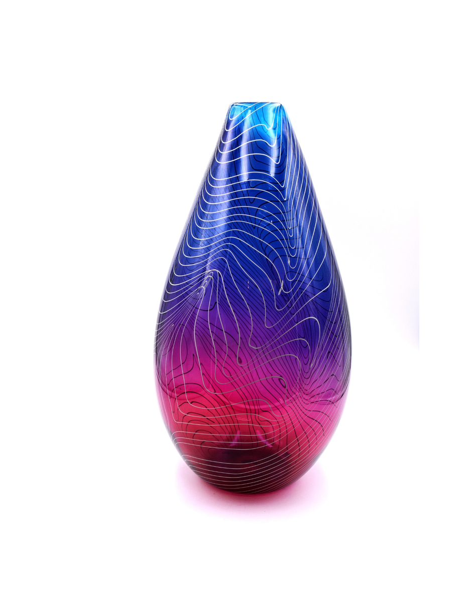 Aqua Gold Ruby Tidal Vessel